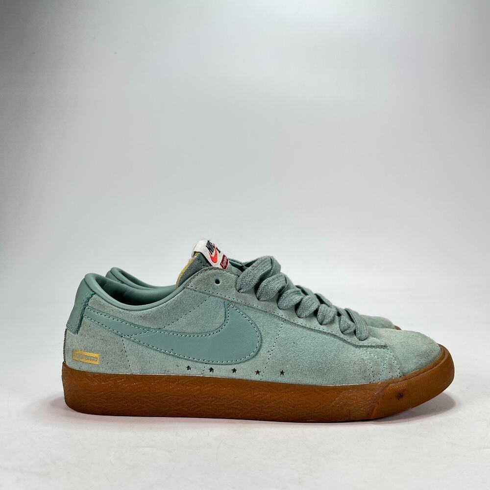 Nike SB Blazer Low GT Supreme Desert Teal Skate Shoes 716890-009 Youth Size 6
